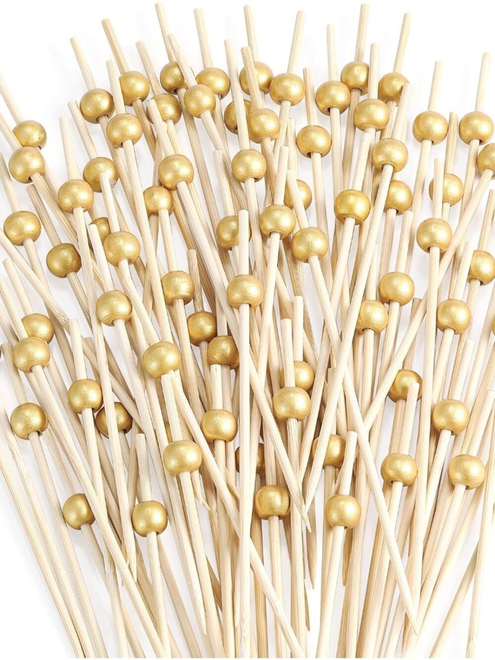 200 Pcs Cocktail Picks, Fancy Toothpicks for Appetizers, Mini Food Picks